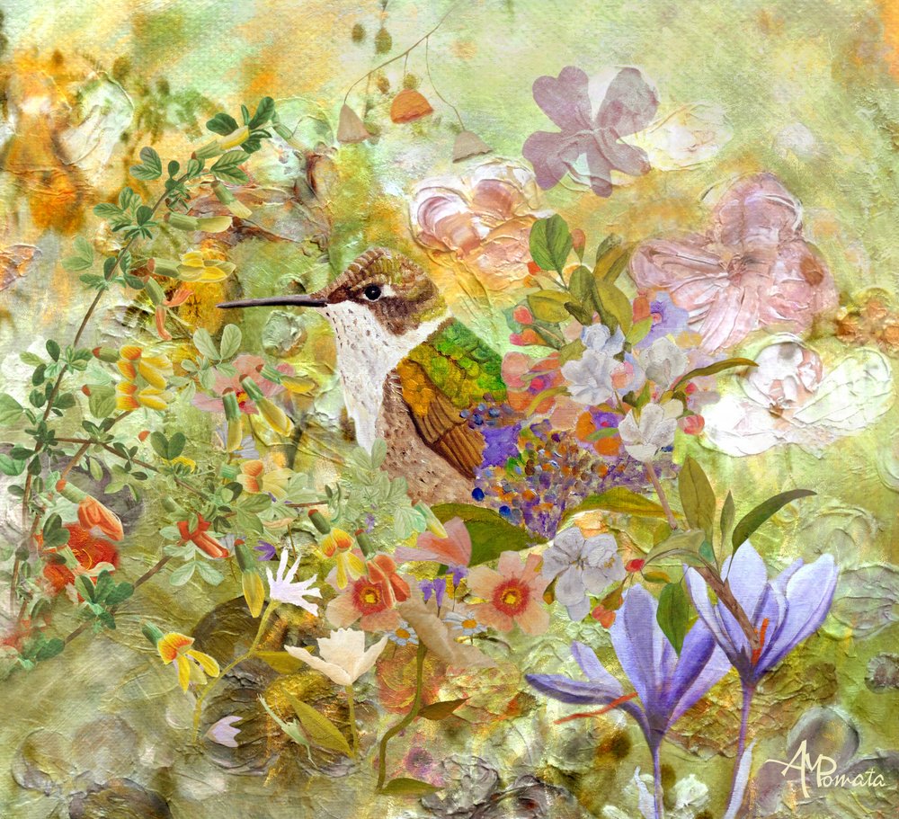 Fiori per il giardino dei colibrì da Angeles M. Pomata