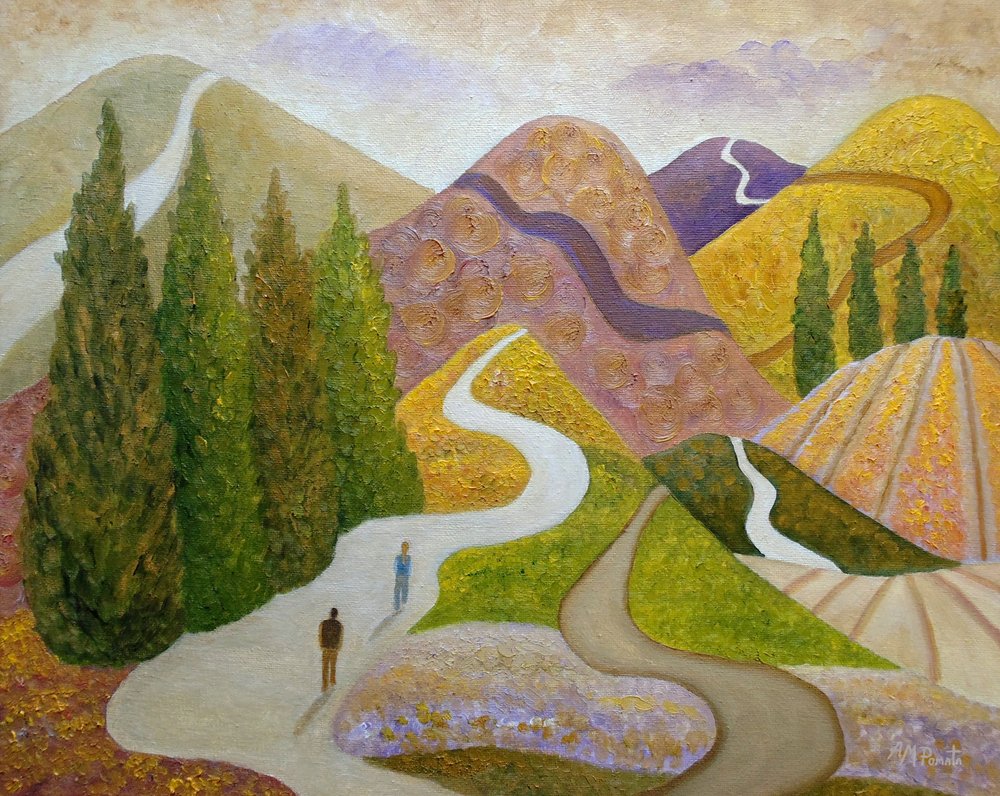Un tranquillo viaggio tra le colline da Angeles M. Pomata