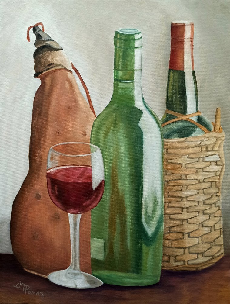 Collezione di vini rustici da Angeles M. Pomata