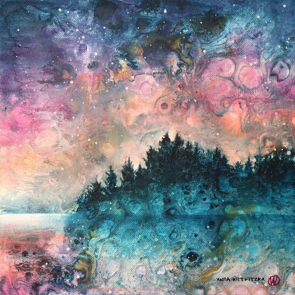 Lago della Foresta Cosmica da Ania Witwitzka