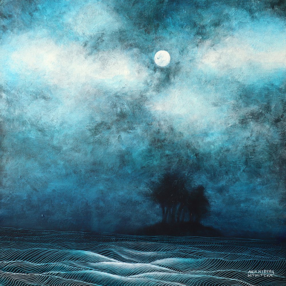 Notte al chiaro di luna sull