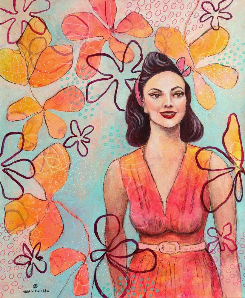 Retro Lady 5 da Ania Witwitzka