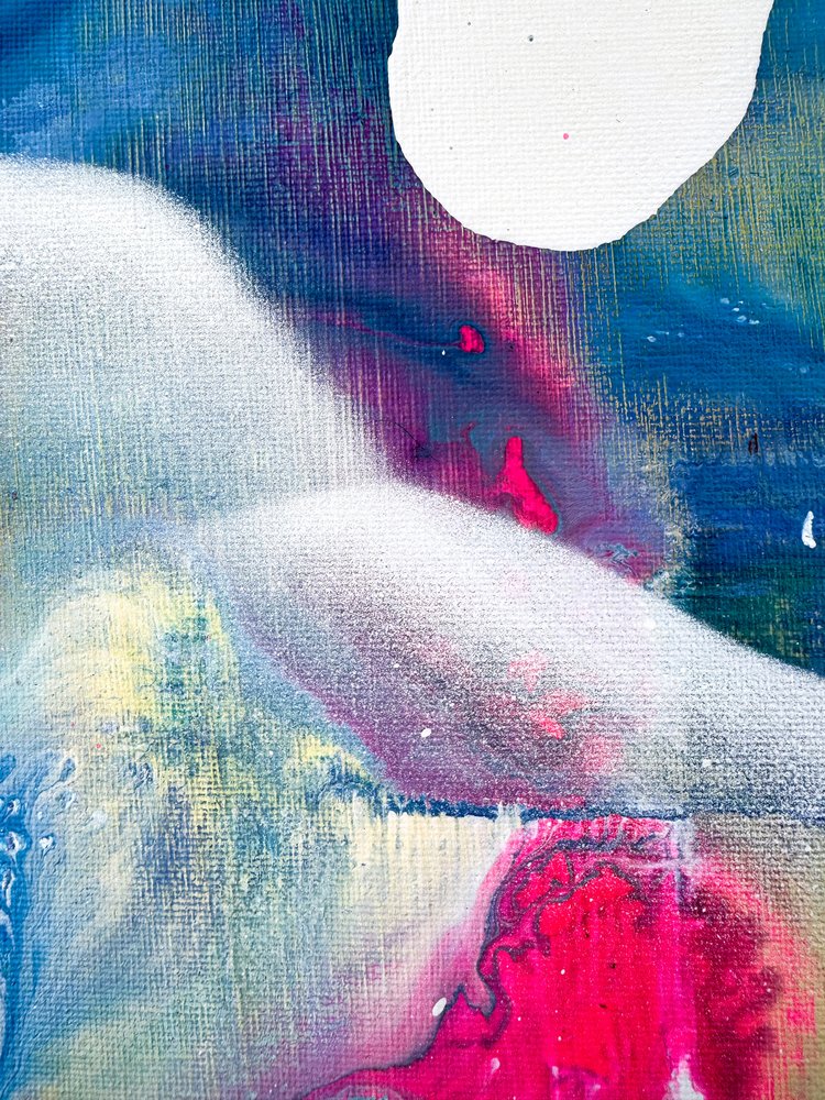 Colori astratti fluidi e dinamici da Anna Viklund