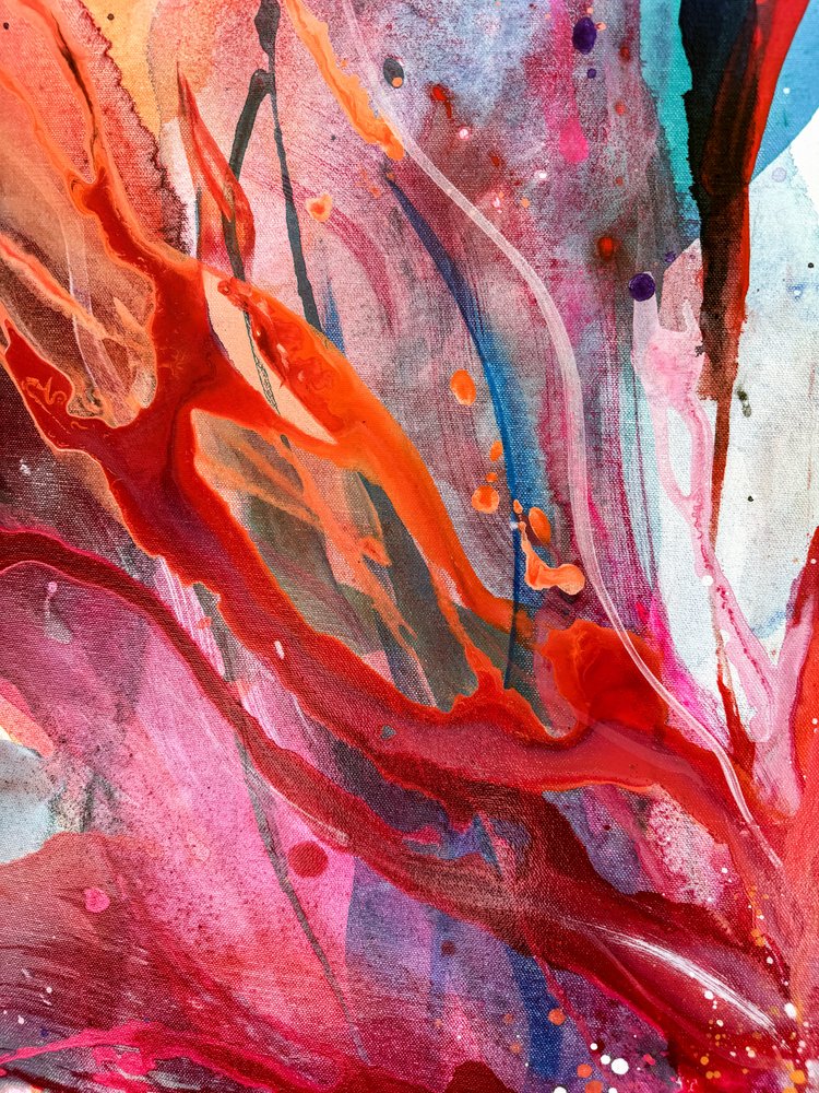 Colori fluidi e dinamici da Anna Viklund