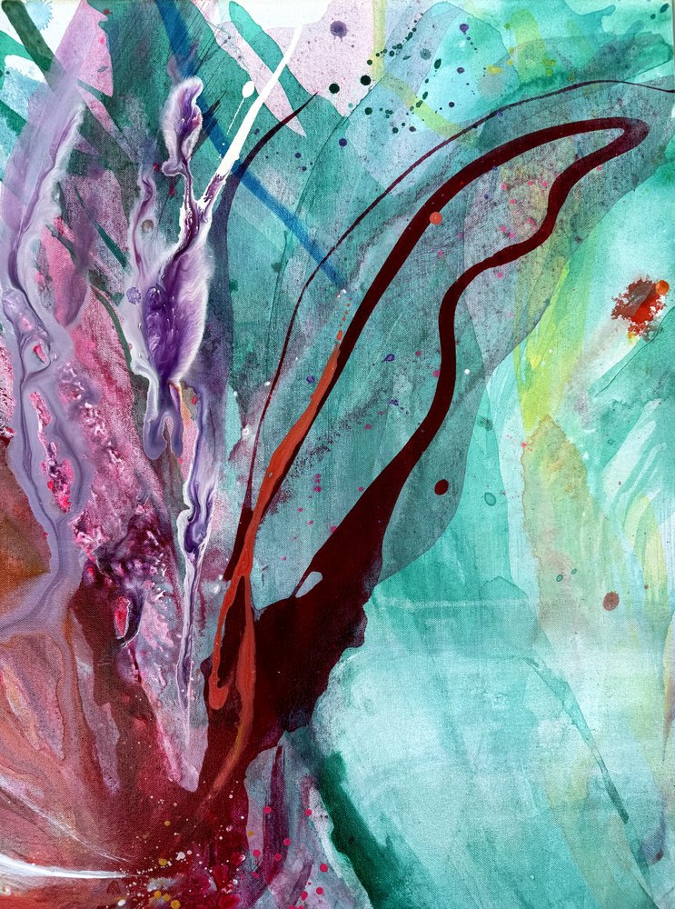 Un vivace tripudio floreale da Anna Viklund