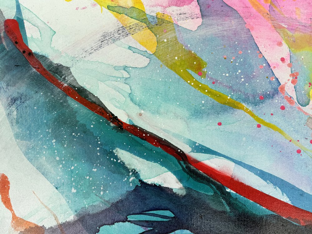 Colori vivaci e fluidi da Anna Viklund