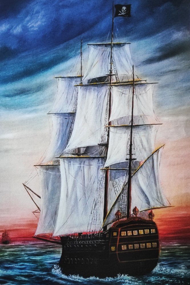La nave pirata del crepuscolo da Annette Armitage