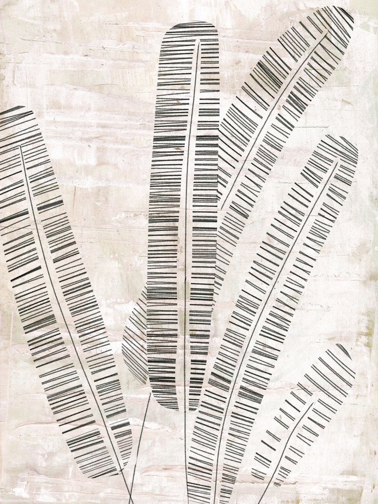 Linee botaniche astratte da Annick