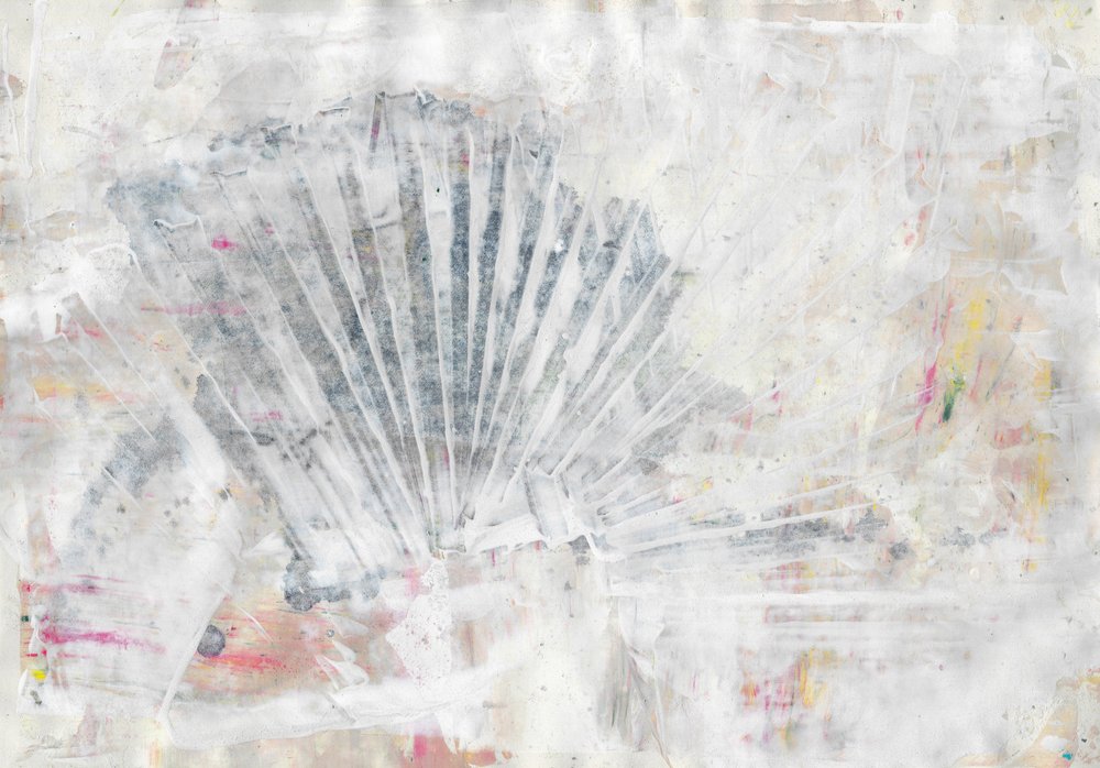 Astratto "Faded Fan" da Annick