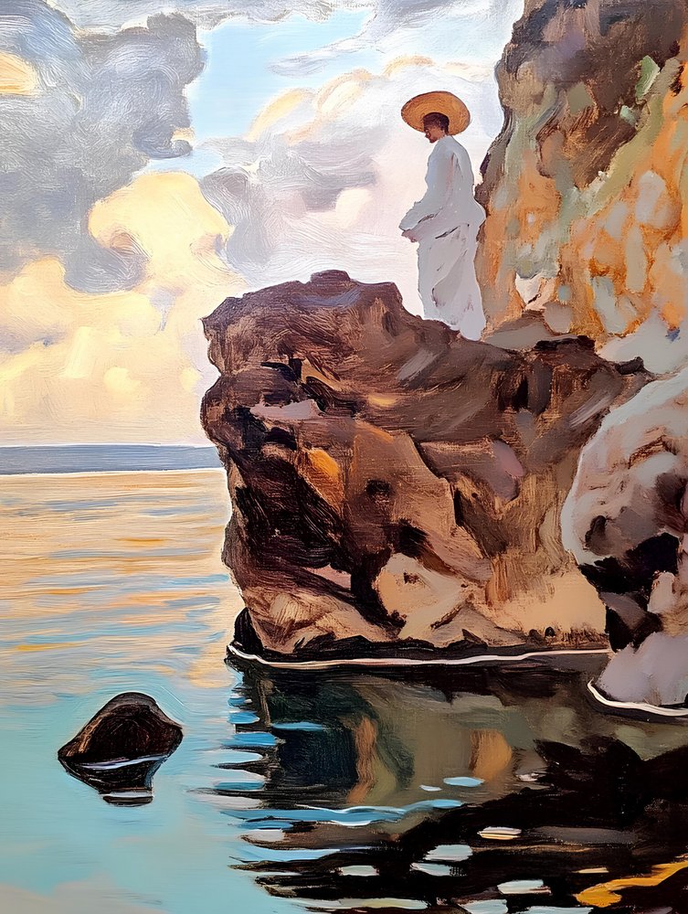 Riflessioni sulla costa da Avanesova Elena