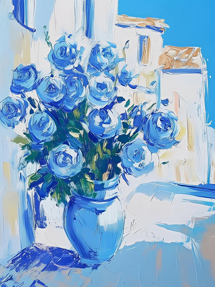 Rose blu del Mediterraneo da Avanesova Elena