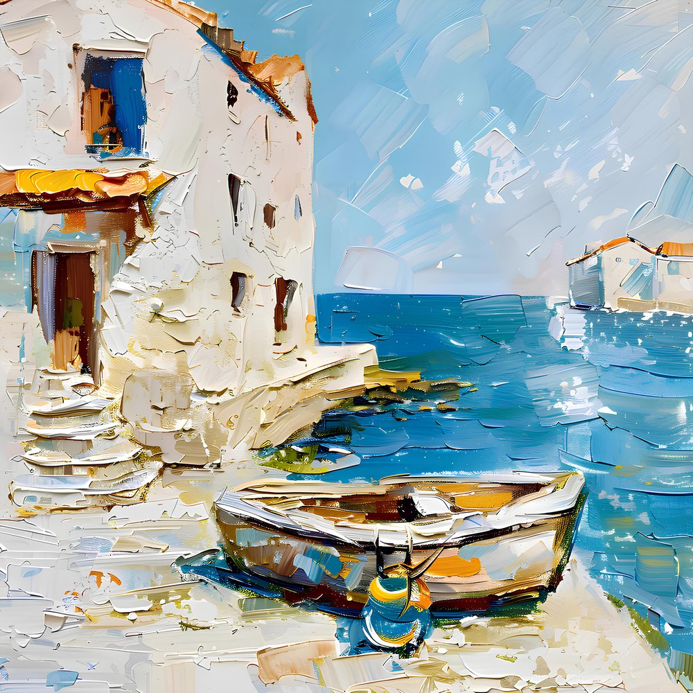Imbarcazione da porto mediterranea da Avanesova Elena
