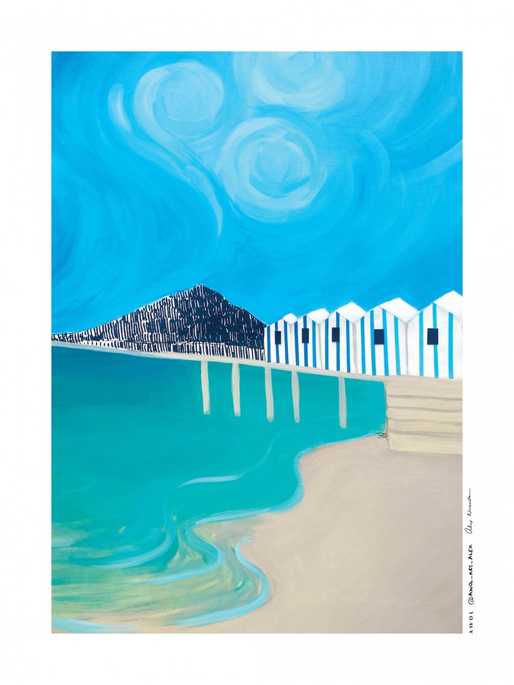 COSTA AMALFITANA, ITALIA da Awol Art Alex