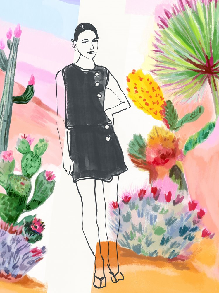 Stile di moda del deserto da Beate Tubach