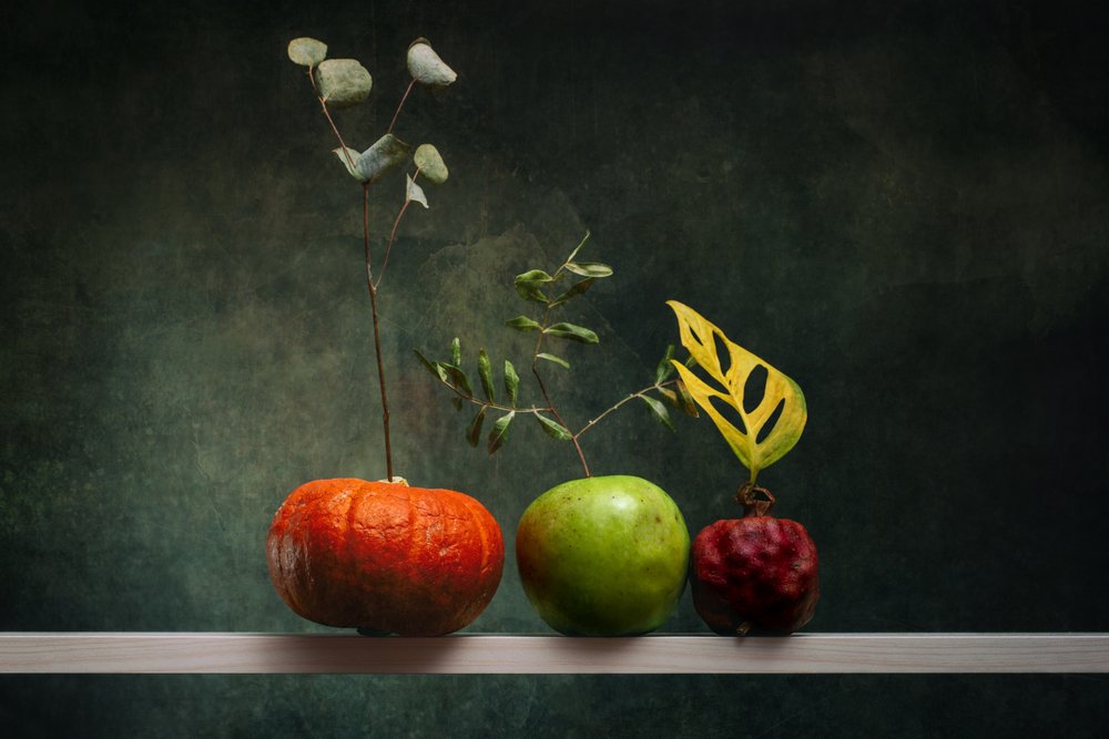 Composizione autunnale di frutta da Brig Barkow