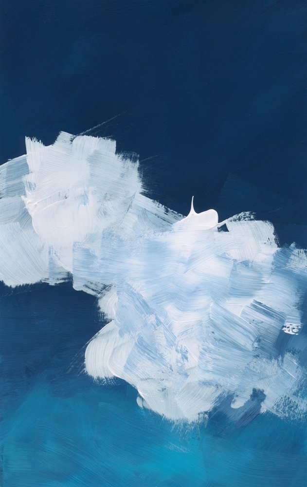 Paesaggio celeste astratto da Bronwyn Baker