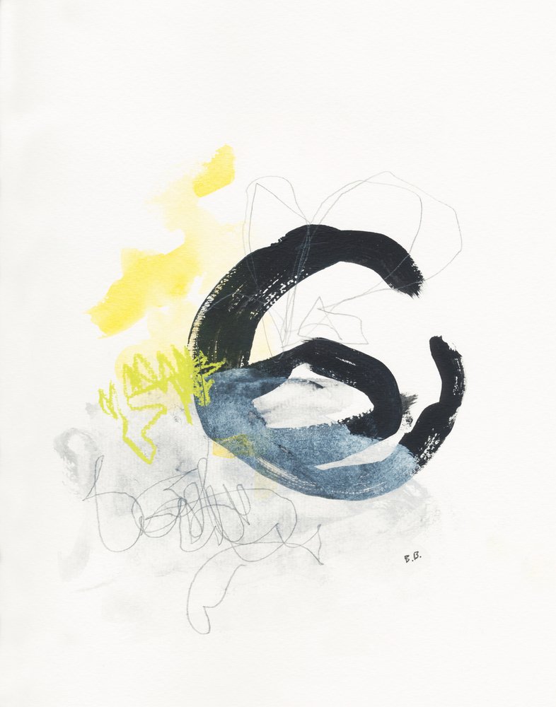Vortice astratto dinamico da Bronwyn Baker