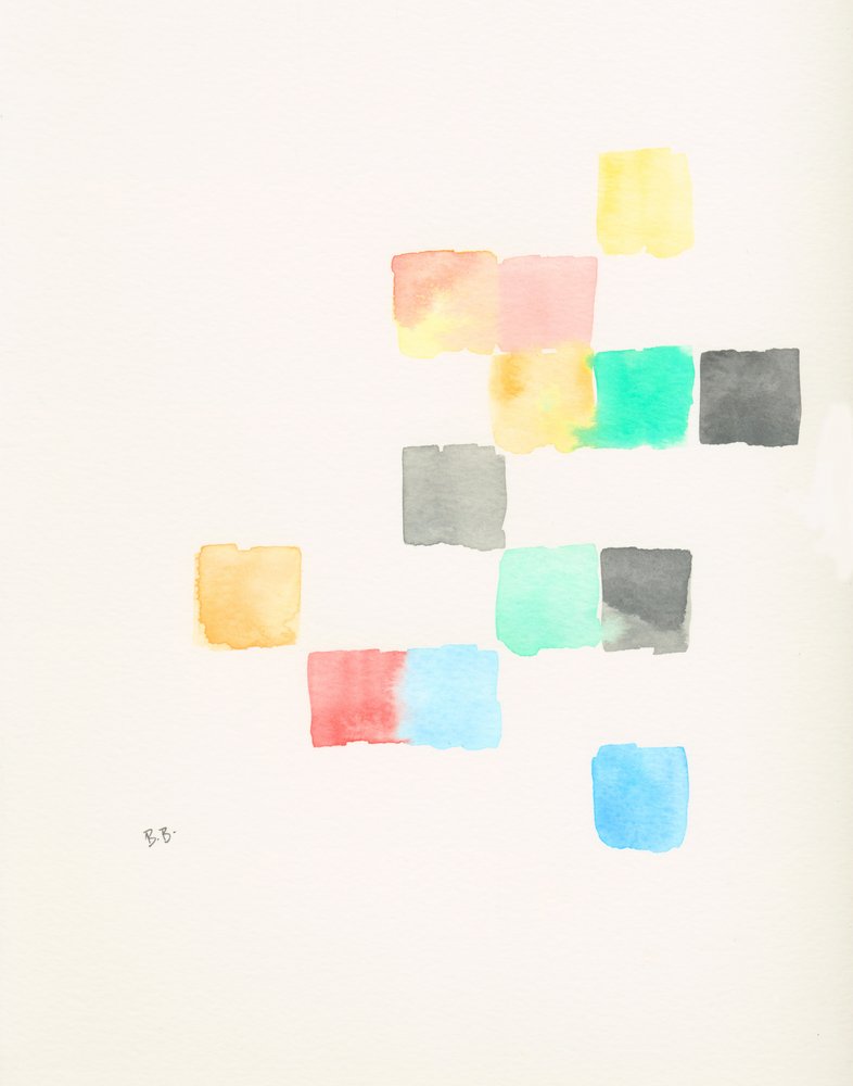 Blocchi di colori pastello da Bronwyn Baker