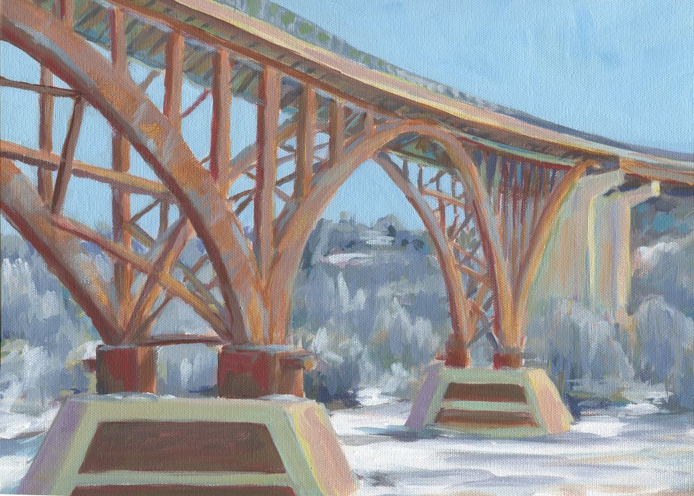 Ponte Orange Winter da Carrie Arnold
