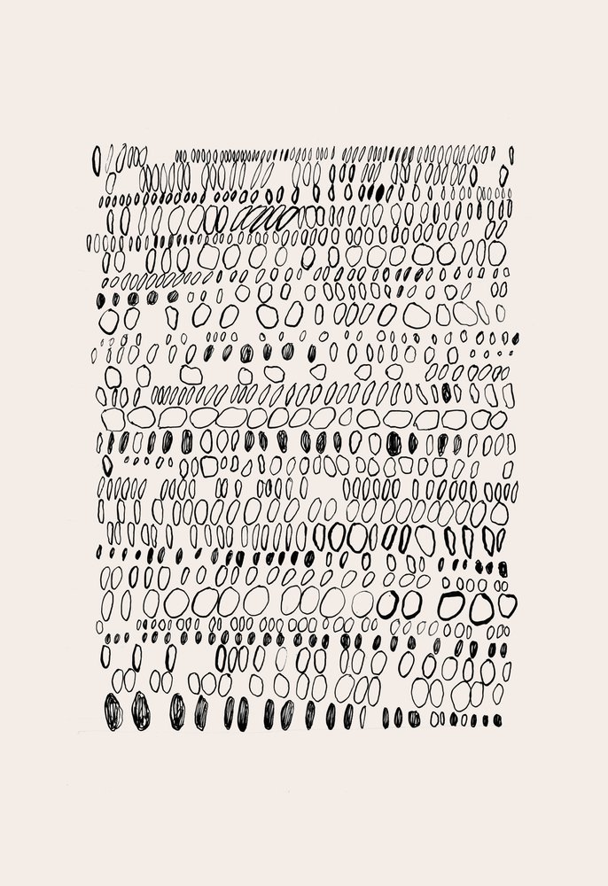 Griglia di ciottoli biologici da Catalina Somolinos