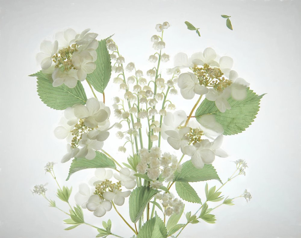 Bouquet "White Lily Valley" da Catherine Wang