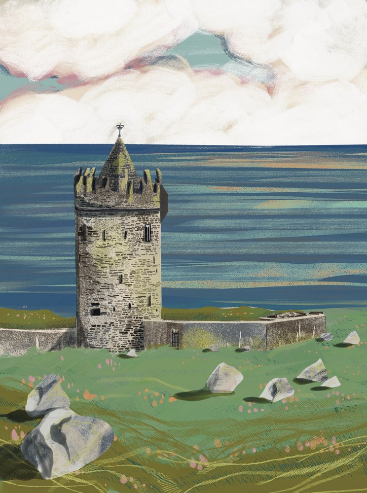 Il castello in riva al mare da Charlotte Trudgett