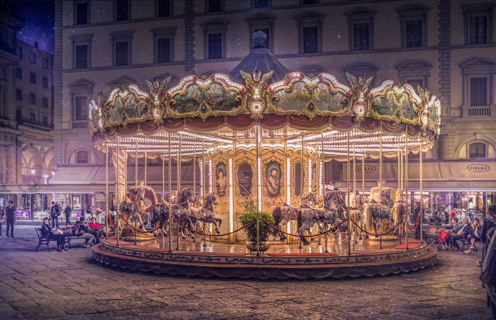 La giostra della città da sogno da Christian MARCEL