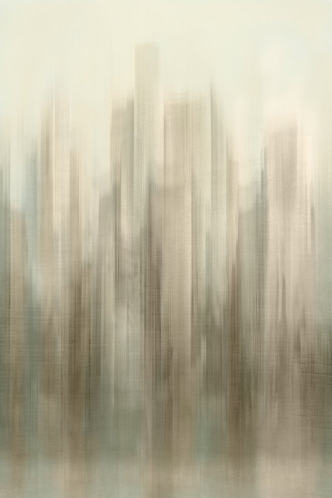 Skyline urbano astratto da Christina Sillen