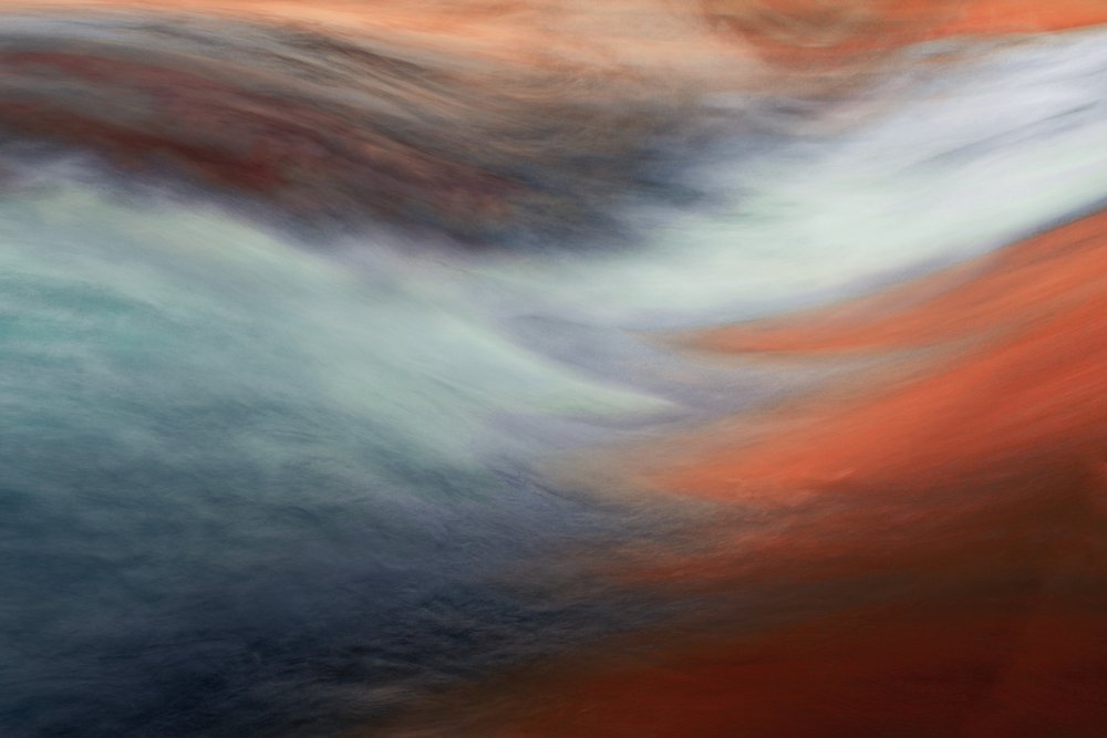Onde di colore astratte da Christina Sillen