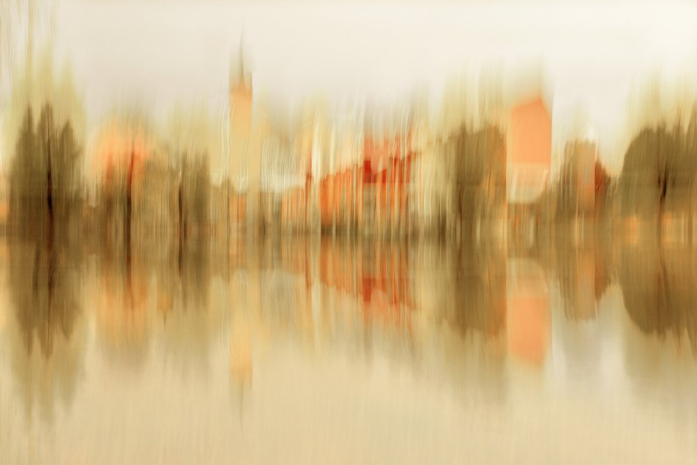 Riflessi sfocati della città da Christina Sillen