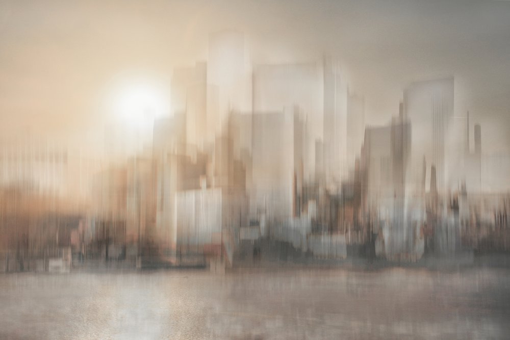 Il bagliore sfocato del panorama urbano da Christina Sillen