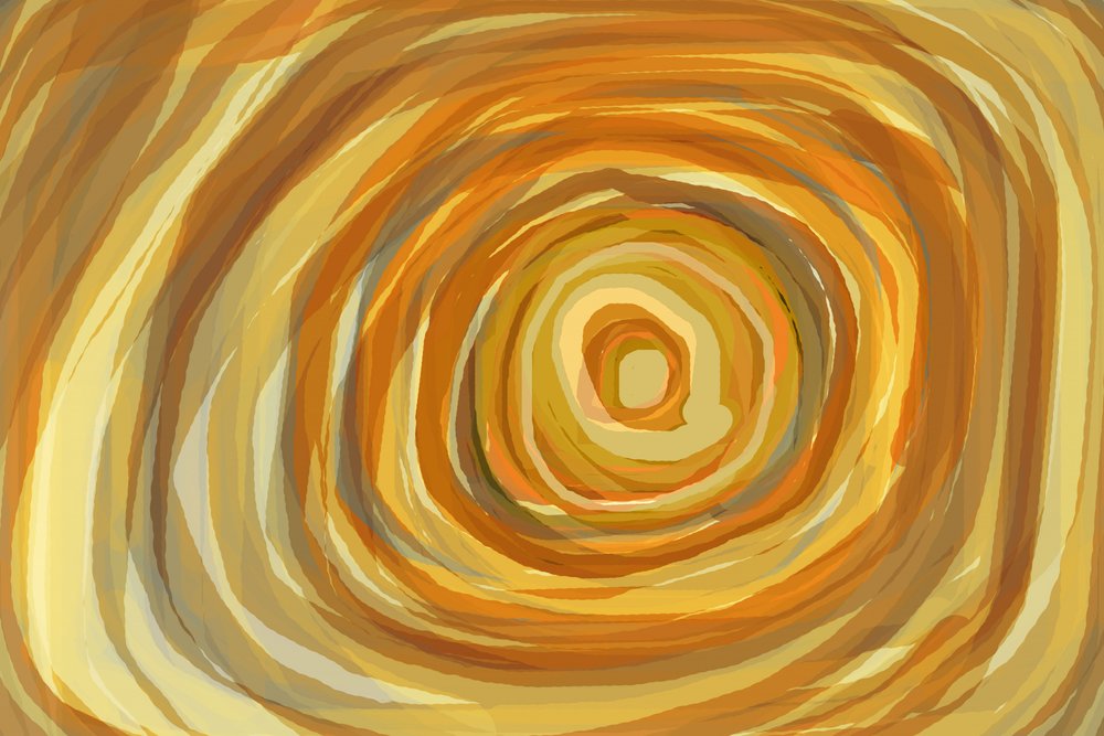 Vortice dorato e terroso da Christina Sillen