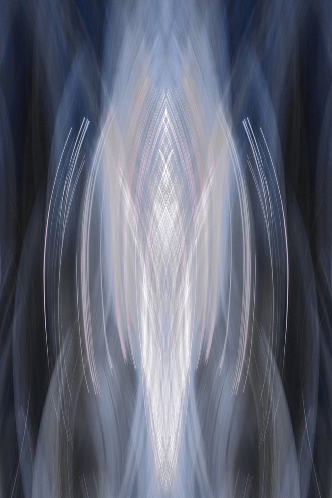 Flusso blu etereo da Christina Sillen