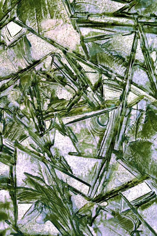 Ghiaccio verde frantumato da Christina Sillen