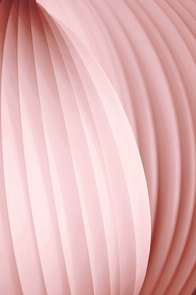 Curve astratte rosa da Christina Sillen