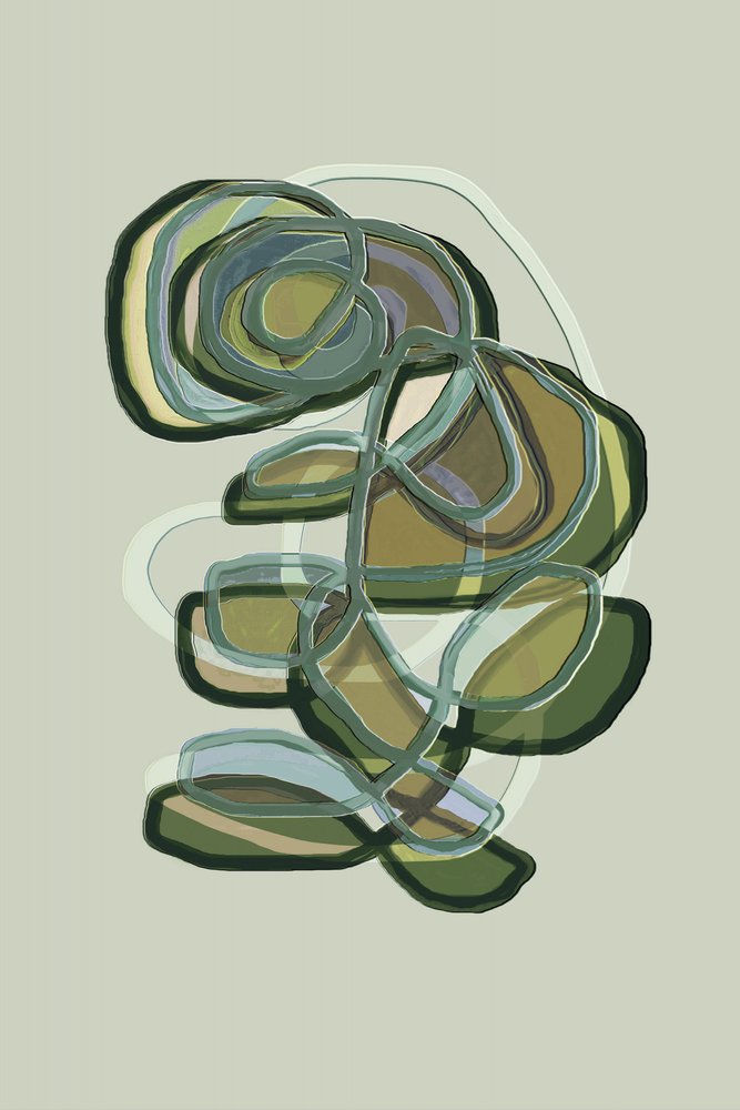 Flusso verde sereno da Christina Sillen