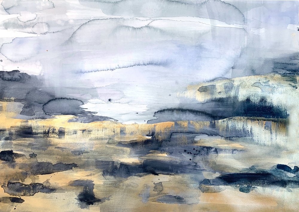 Abstract: Orizzonte dorato da Christine Lindstrom