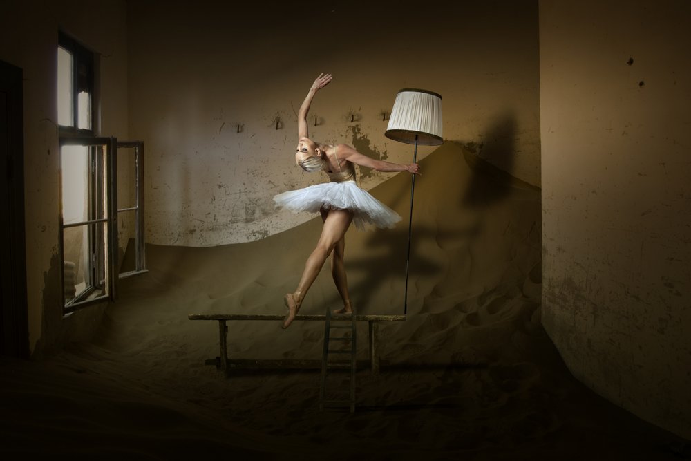 Ballerina - Stanza vuota da Christine von Diepenbroek