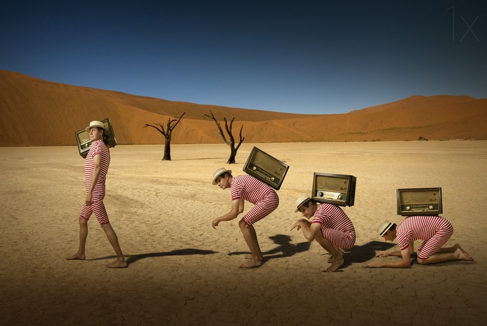 Il viaggiatore di Desert Radio da Christine von Diepenbroek