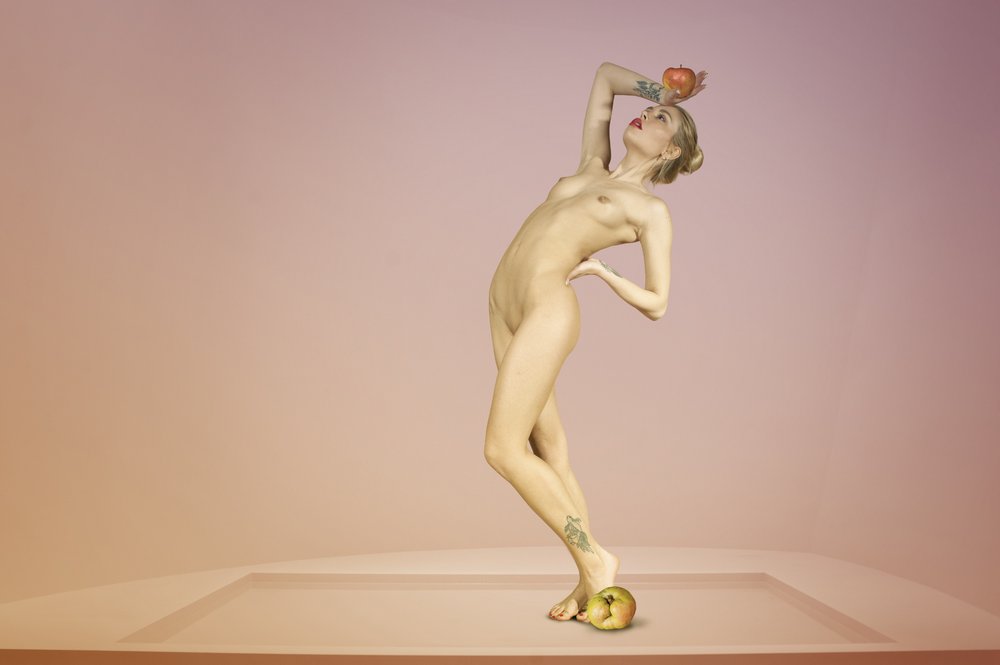 Equilibrio di un nudo aggraziato da Christine von Diepenbroek