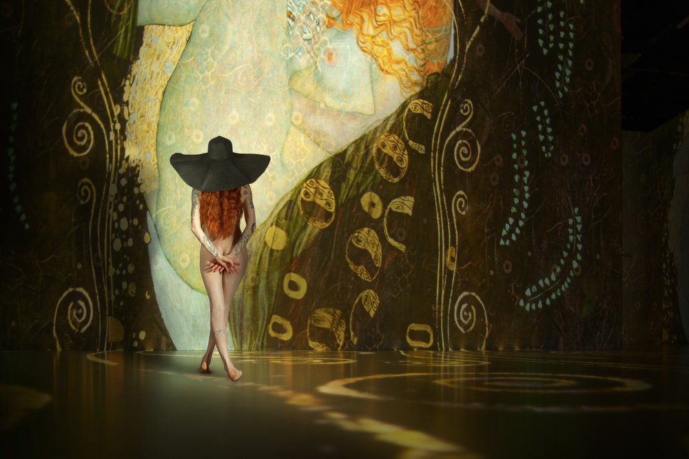 La donna misteriosa - Golden Art da Christine von Diepenbroek