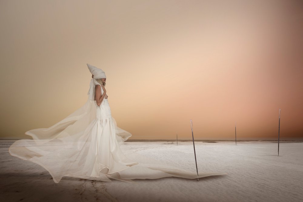 Donna incinta del deserto da Christine von Diepenbroek