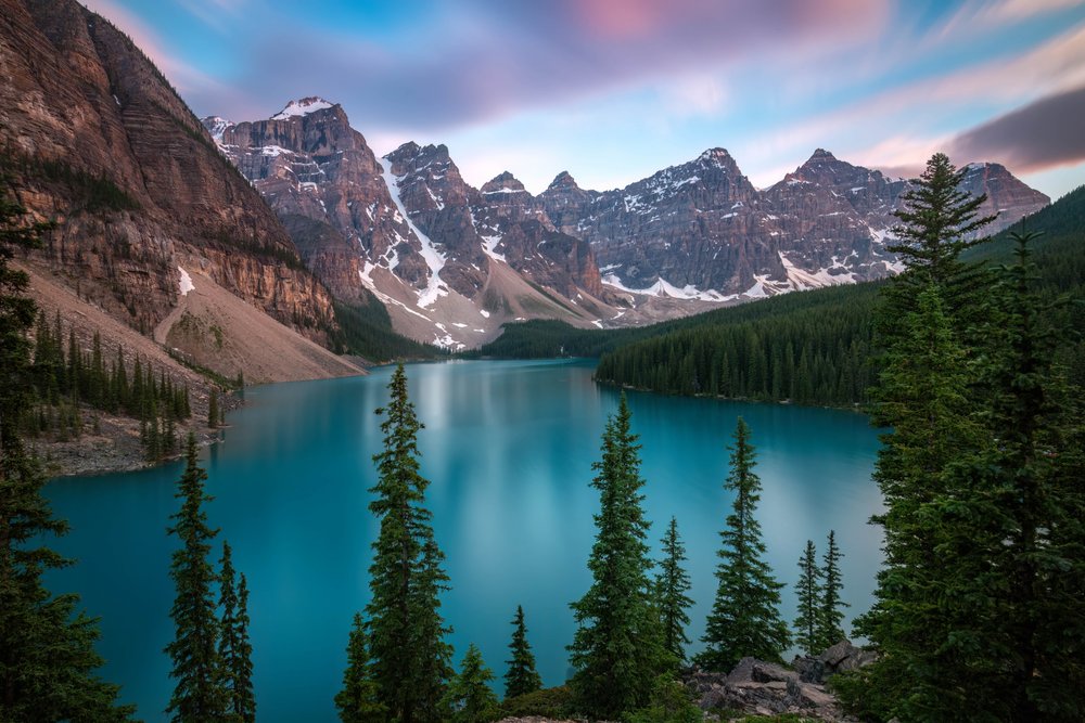 Lago Turquoise Mountain da Christoph Schaarschmidt