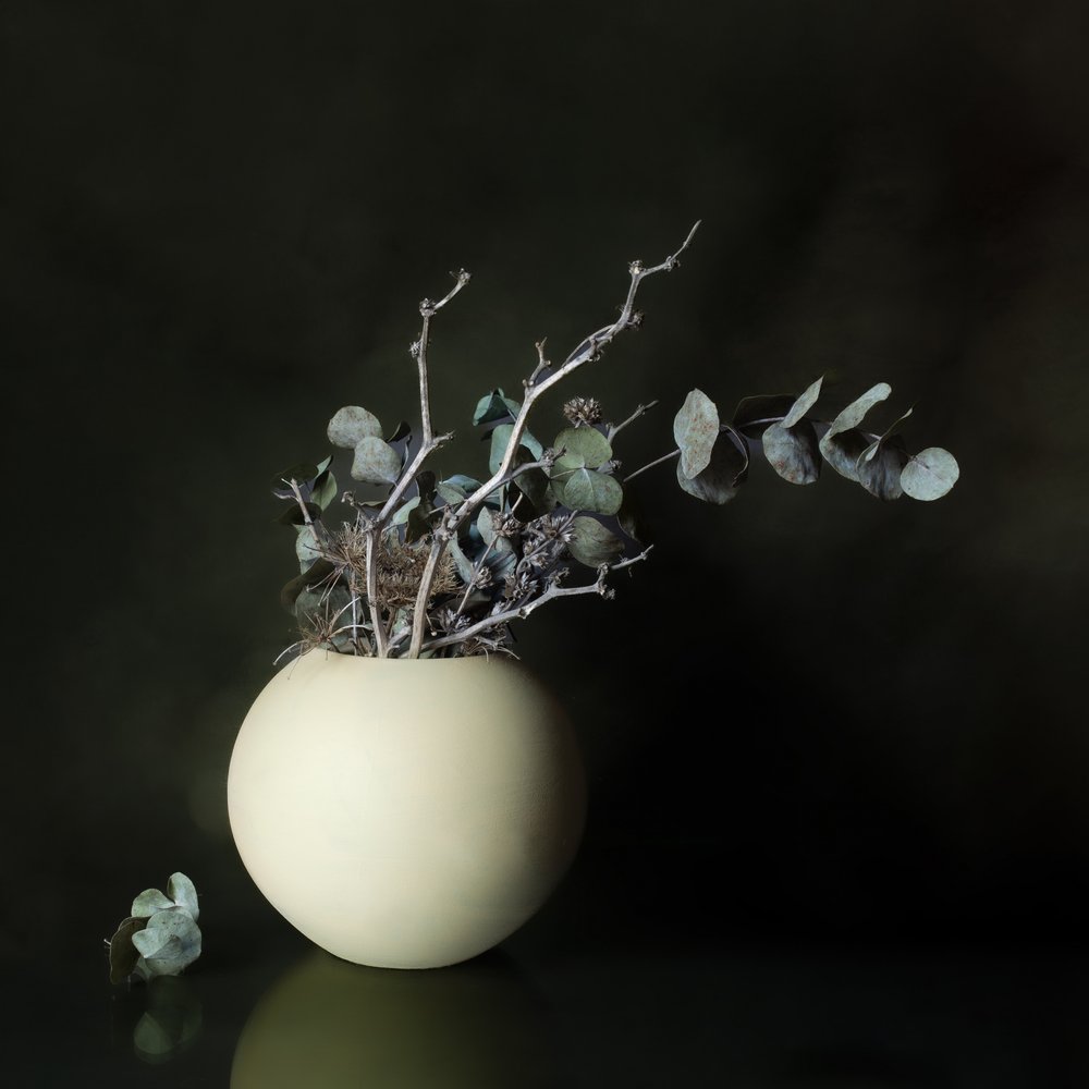 Vaso "Quiet Eucalyptus" da Cicek Kiral