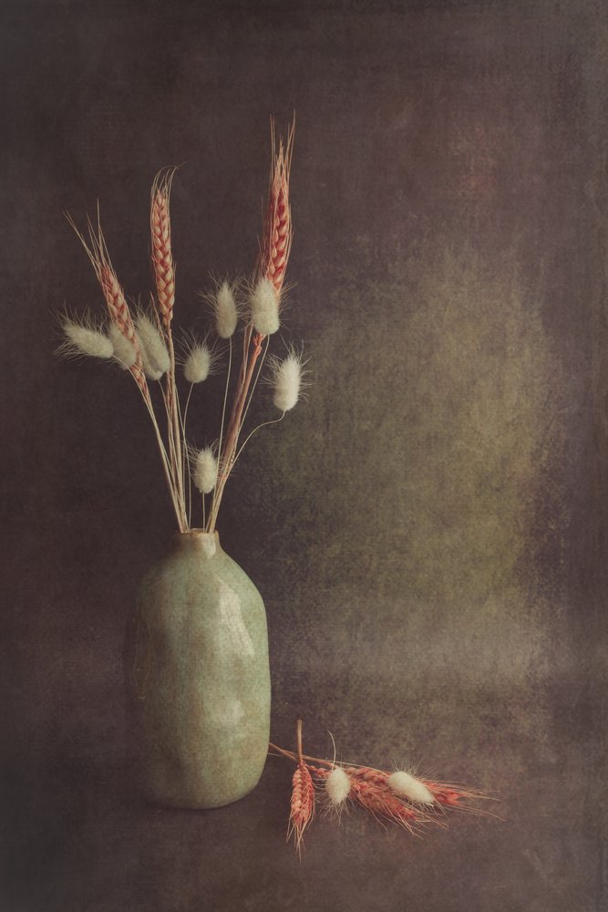 Composizione rustica di fiori secchi da Cicek Kiral