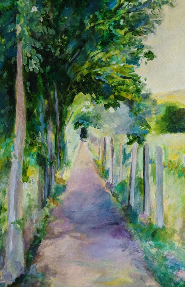 Sentiero di campagna tranquillo da Claire Whitehead