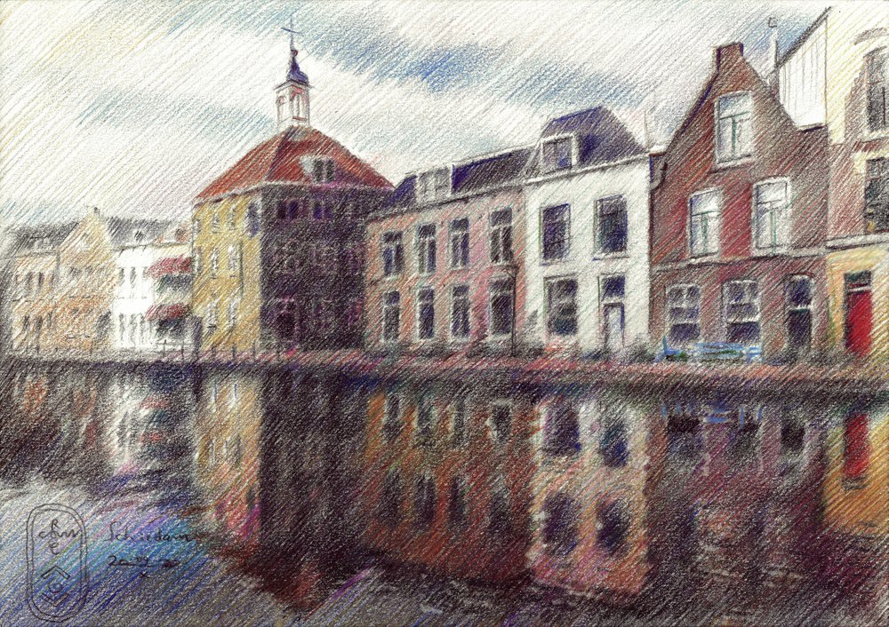 Affascinante canale olandese da Corné Akkers