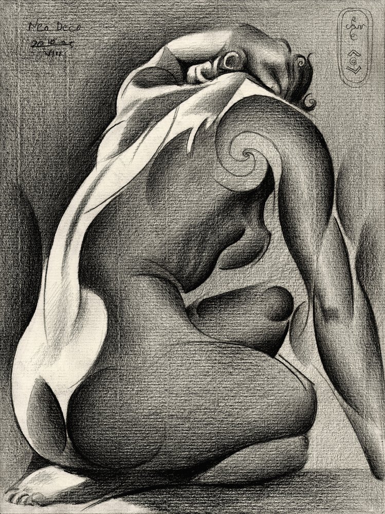 Riflesso profondo - Nudo da Corné Akkers
