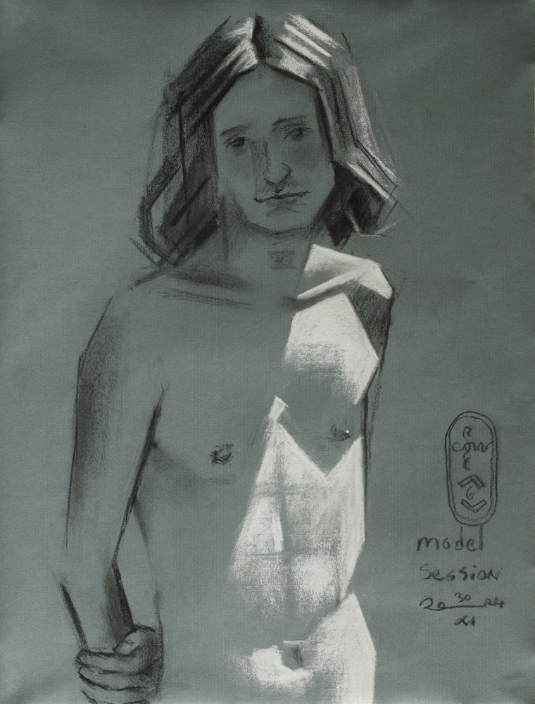 Disegno dal vero di nudo da Corné Akkers