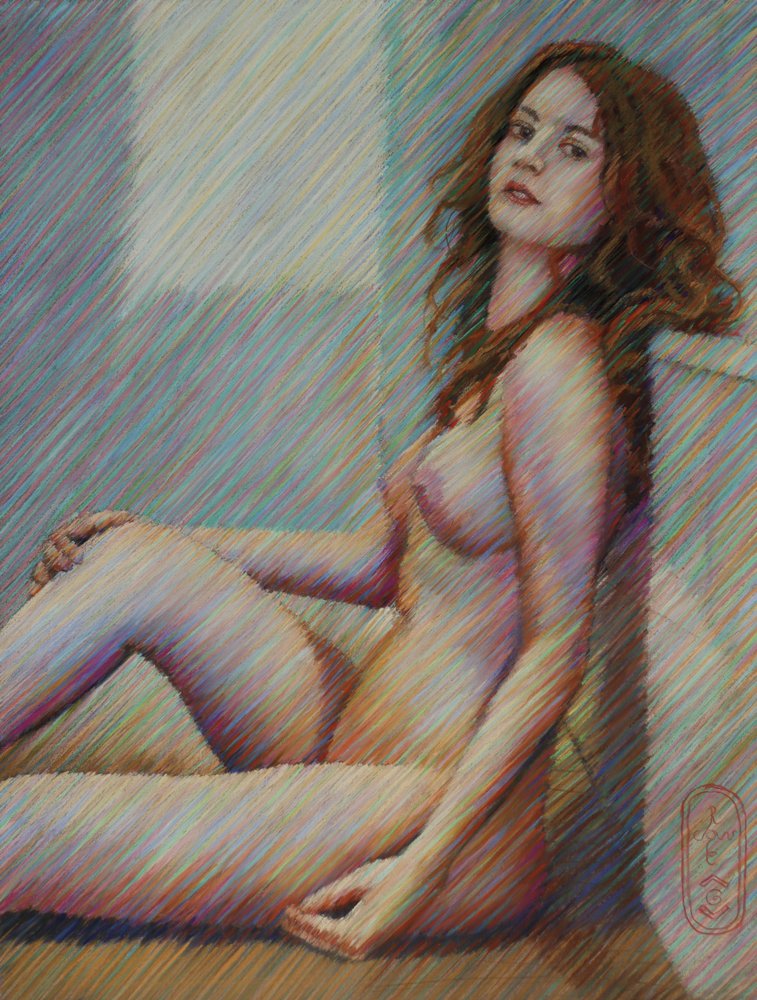 Donna nuda serena da Corné Akkers